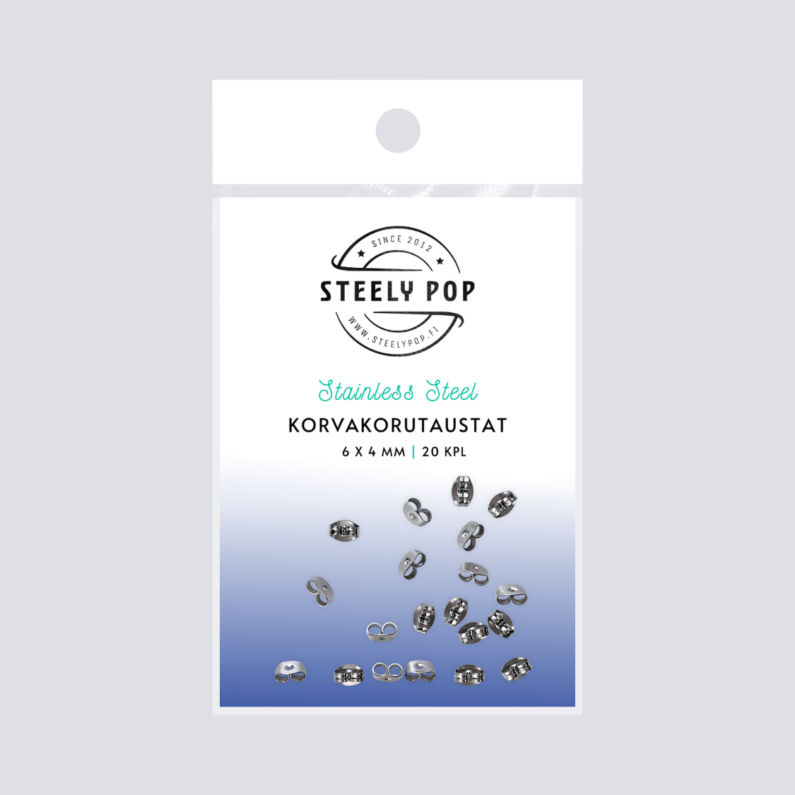Hypoallergeeniset korutarvikkeet, korvakorutaustat